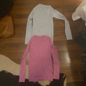 Lululemon swiftly tech long sleeves